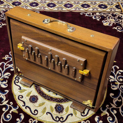 national music 1 octave large wooden shruti box for sale